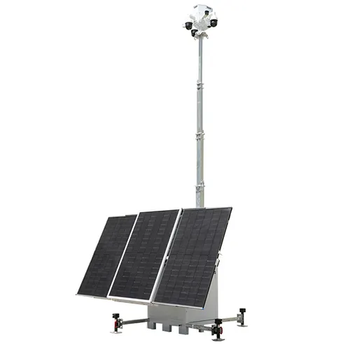 BIGLUX HiCUBE premium cube-type solar camera tower